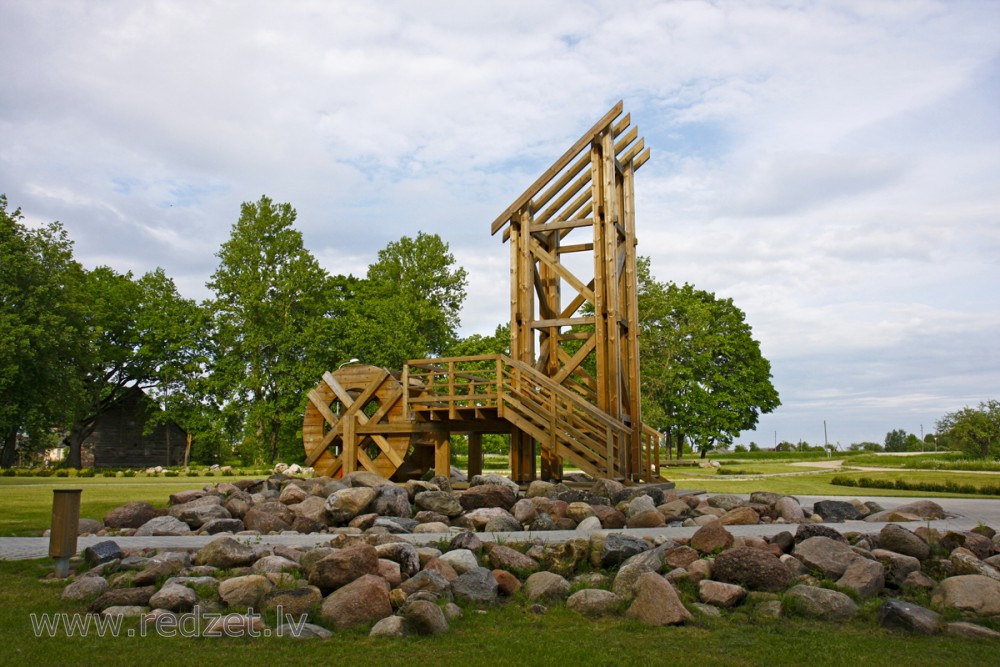 Koka ūdensdzirnavas Biržos