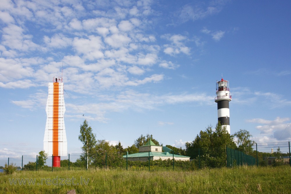 Daugavgrīva Lighthouse, Rīga, Latvia