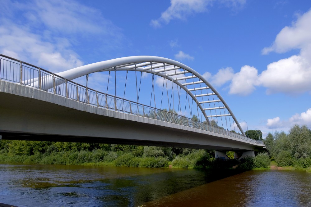 Gauja Bridge near Kadaga