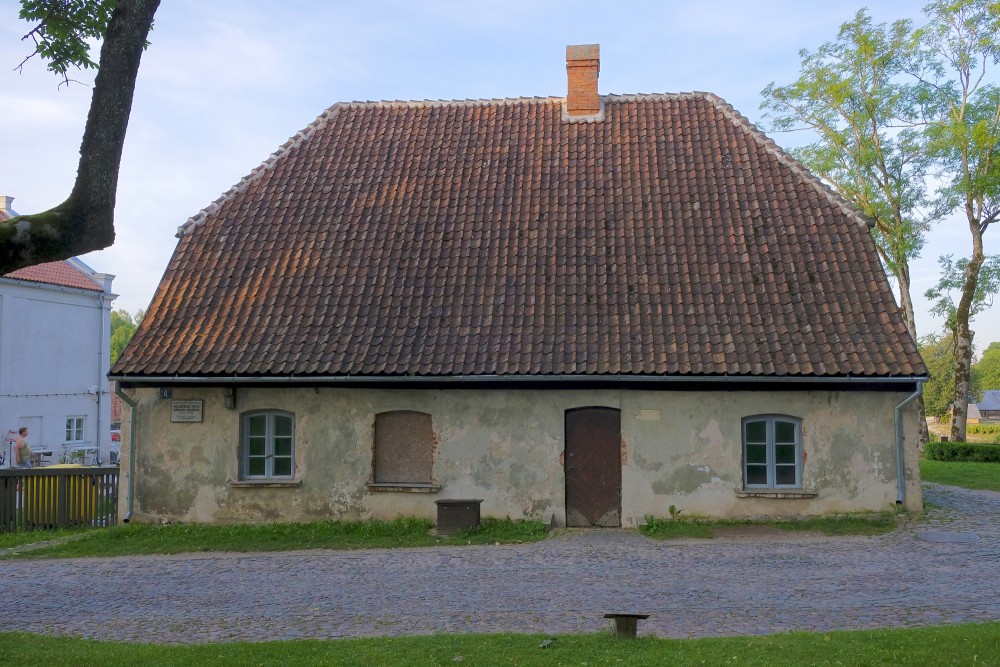 The hut of the guard of the Kuldiga Castle