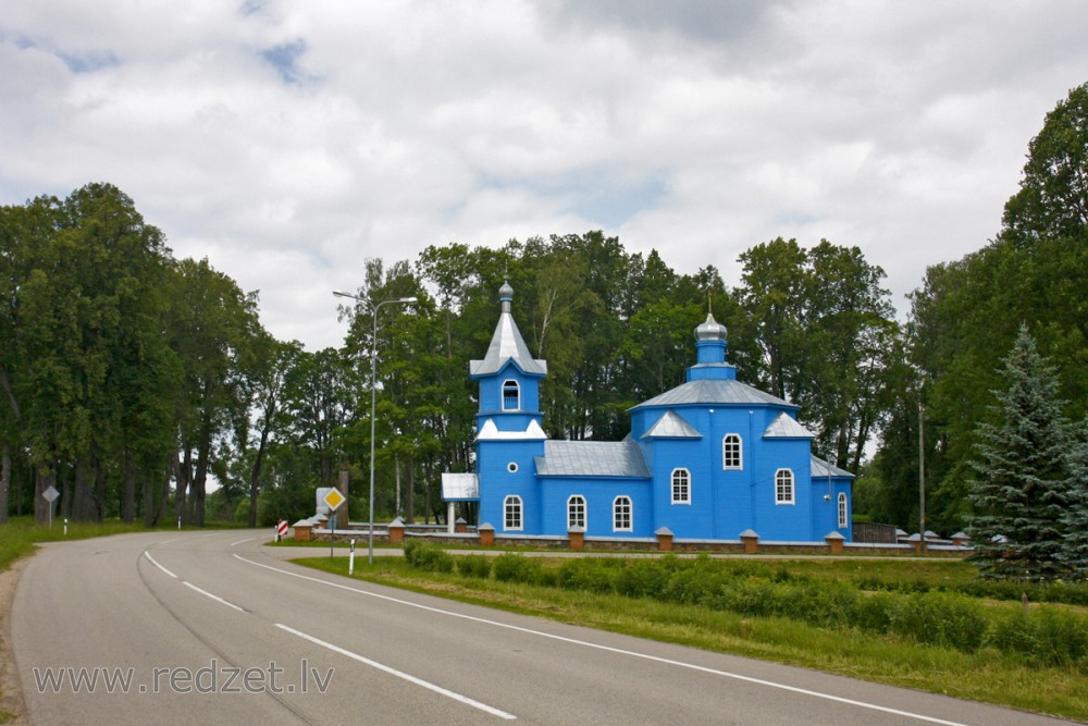 Pudinavas Vissvētās Dievmātes Patvēruma pareizticīgo baznīca