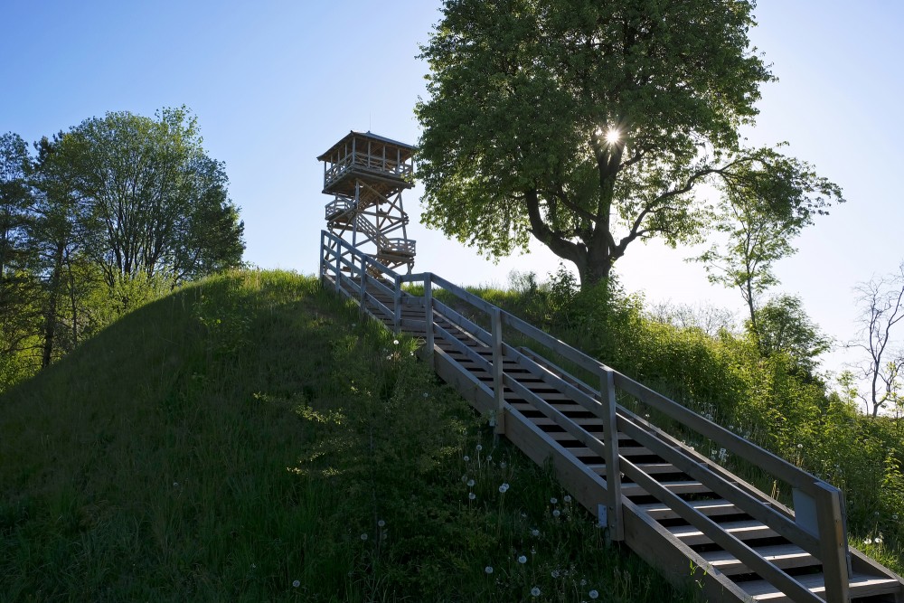 Lake Ciecere Observation Tower, Latvia