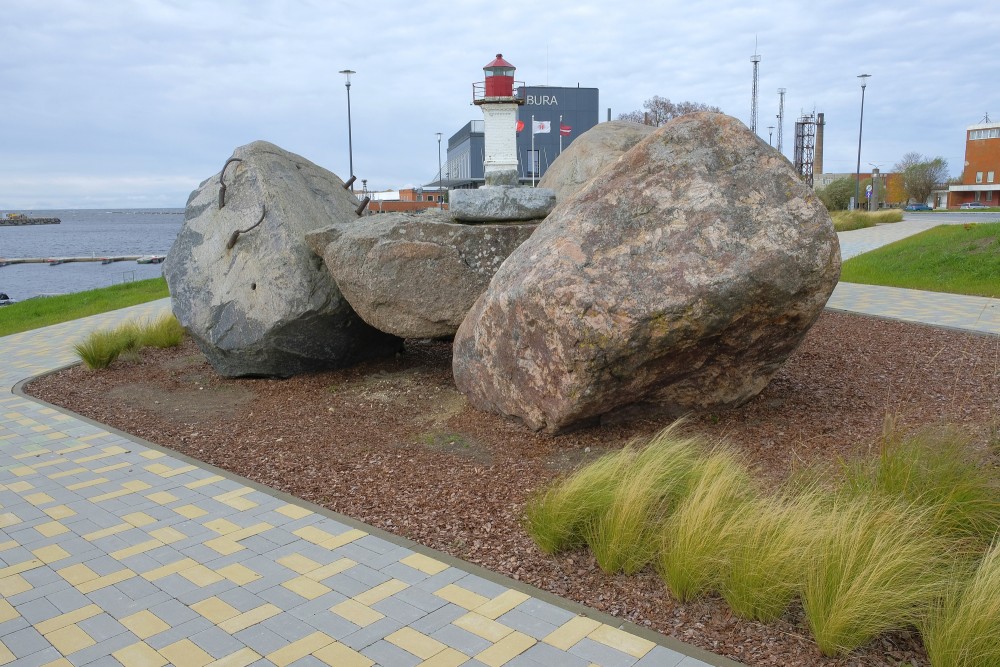 At the Salacgrīva Lighthouse