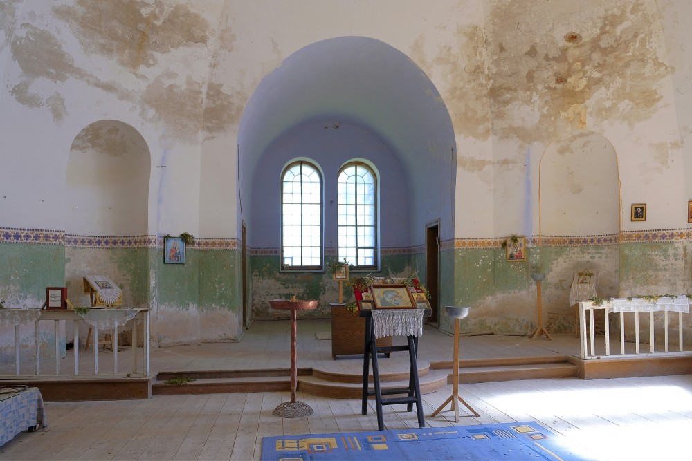 Interior of the Māļi Orthodox Church