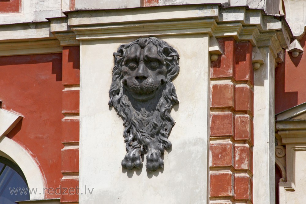 Lion On The Facade Of Jelgava Palace