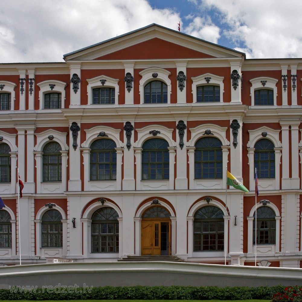 Fragment Of Jelgava Palace Facade