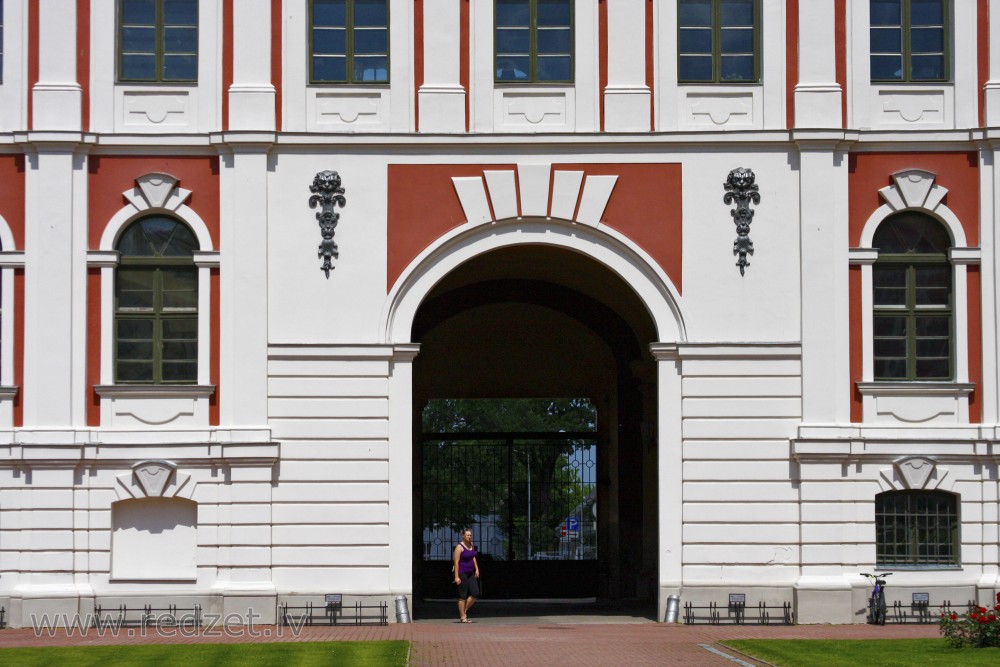 Fragment Of Jelgava Palace Facade