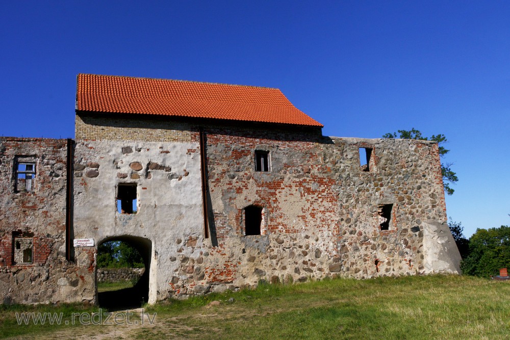 Aizpute Livonian Order Castle Ruins