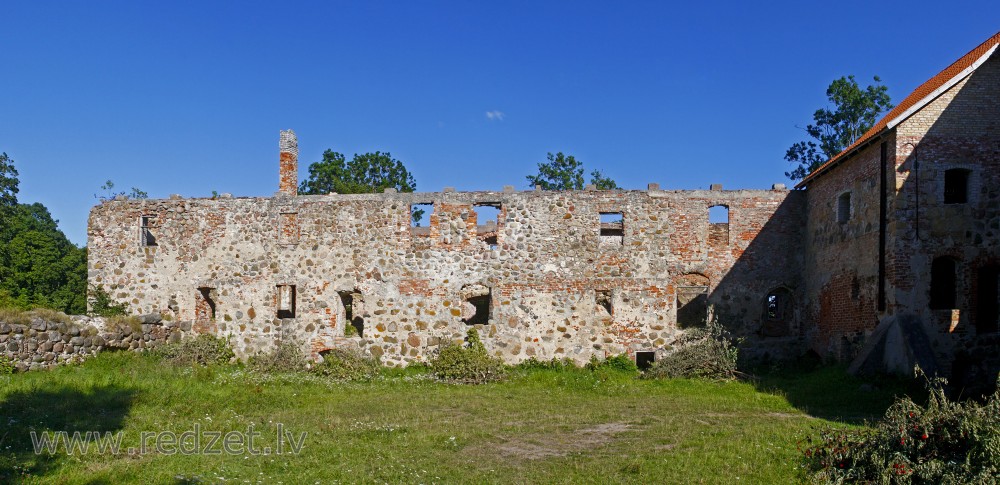 Aizpute Livonian Order Castle Ruins