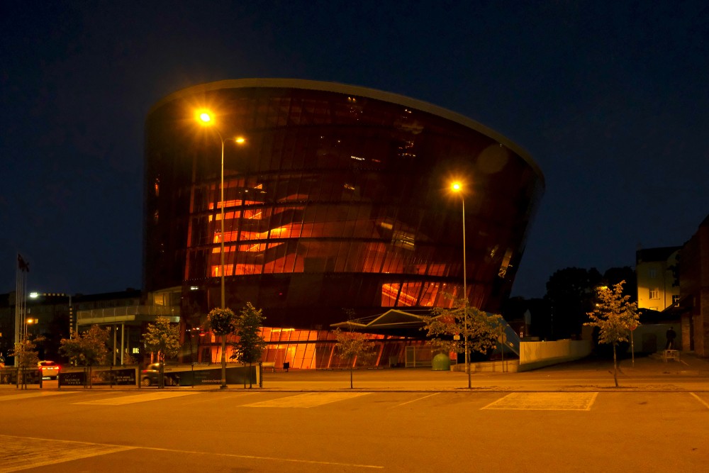 Concert Hall ”Great Amber” at Night