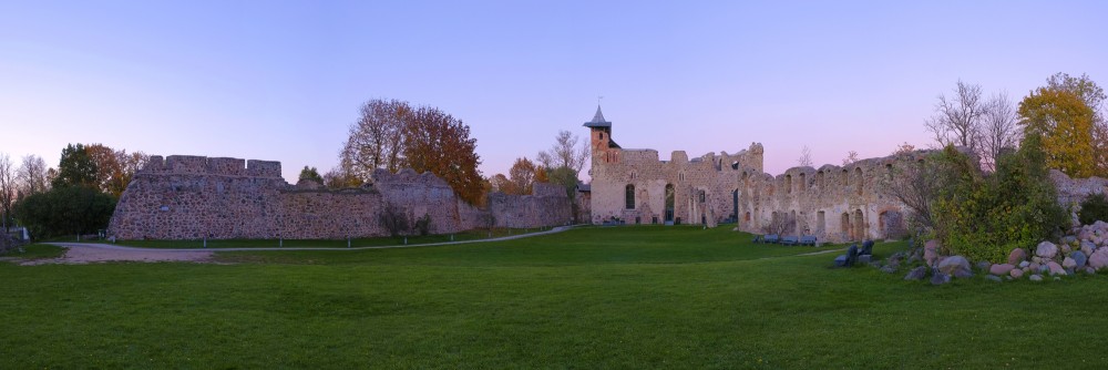Dobeles pils paglma panorāma
