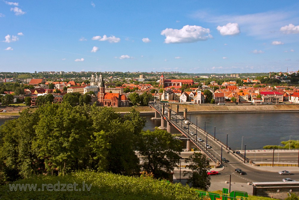 Skats uz Kauņas Vecpilsētu