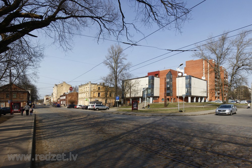 Maskavas iela krustojumā pie Rēznas ielas