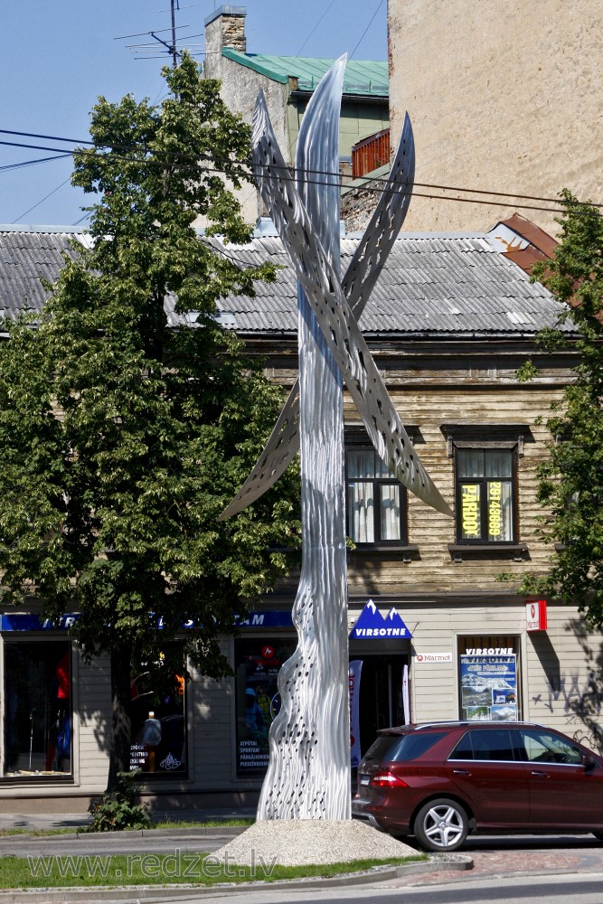 Skulptūra Laivas - Ģirts Burvis