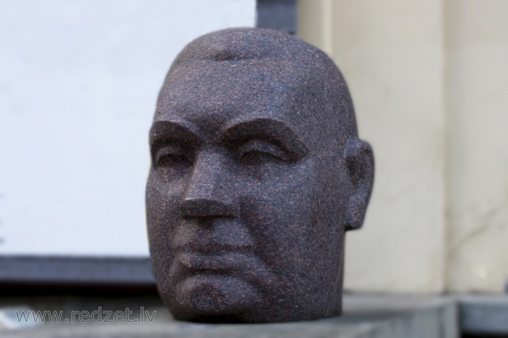 Pārsla Zaļkalne. Žana Grīva portrets, 1971