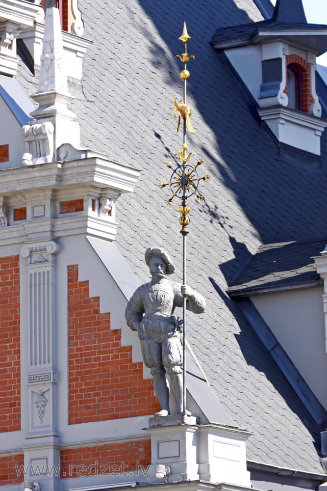 Sculpture on the Facade of the Schwab House