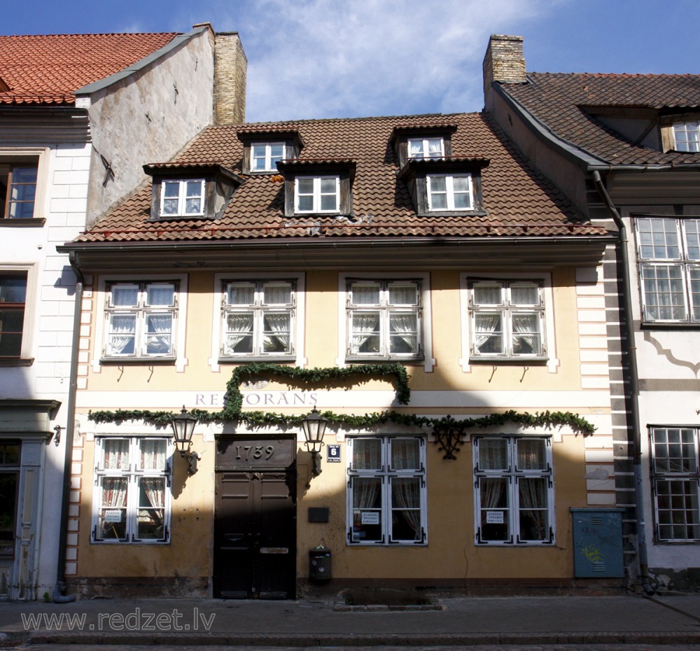 Restorāns 1739 (Skārņu iela 6)