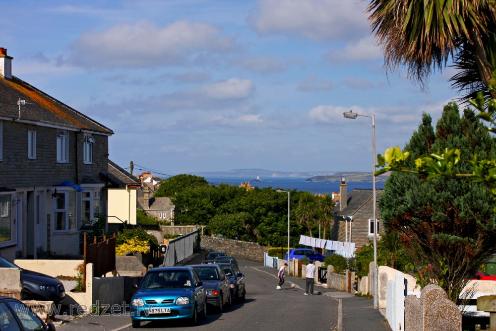 St Ives pilsētas ainava