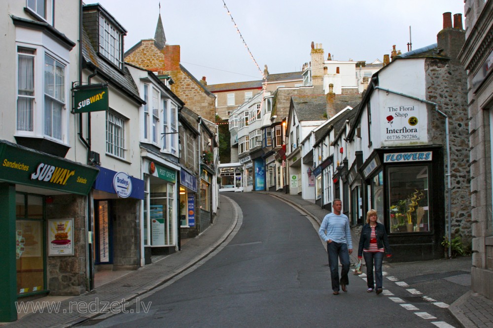 St Ives vakara ainava