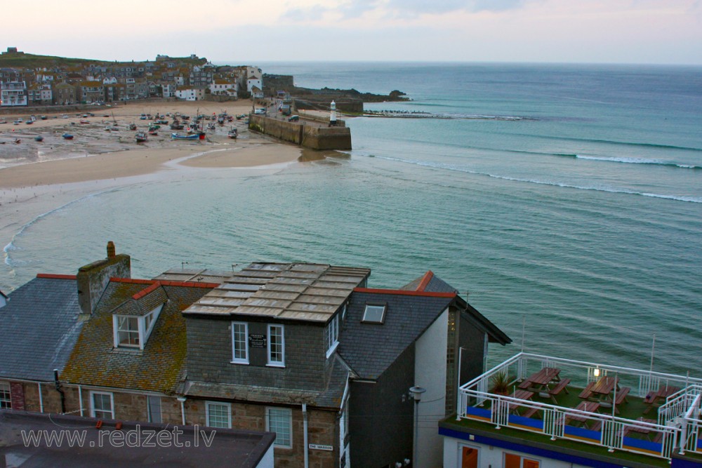 St Ives vakara ainava