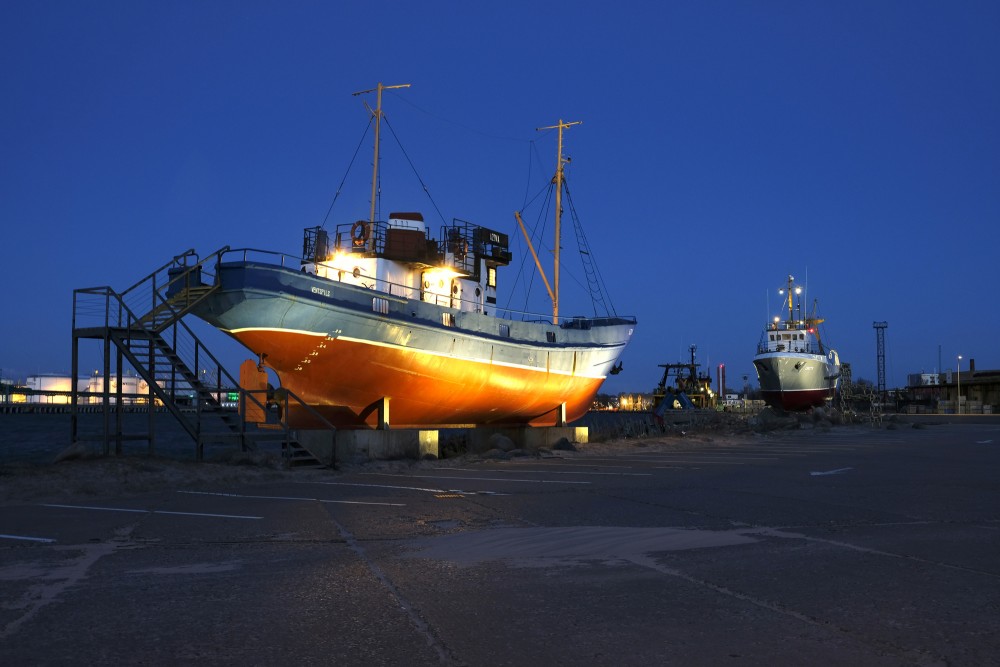 Zvejas kuģi "Azova" un "Grots", Ventspils