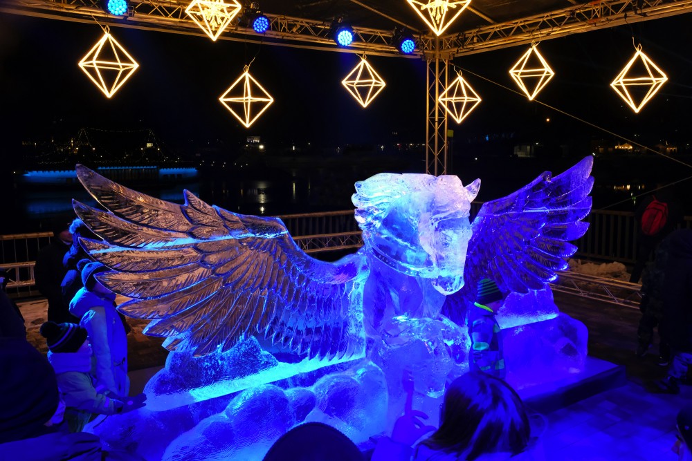 Ledus skulptūru festivāls Jelgavā 2023