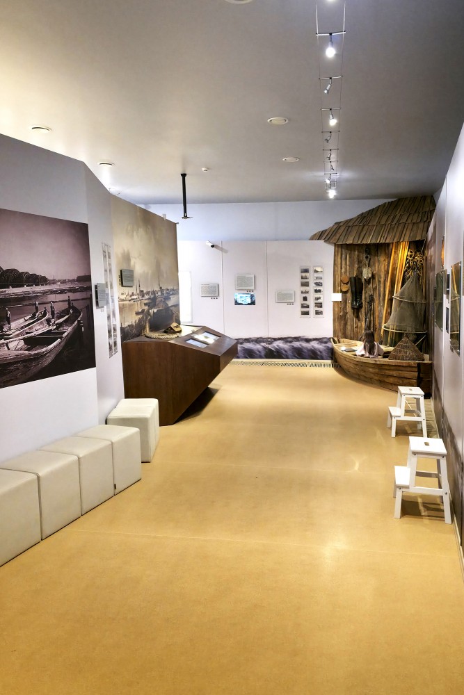 Daugava Museum exhibition on river history and fishing