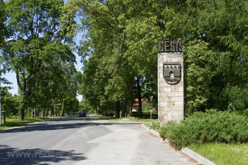 Pilsētas zīme "Cēsis"