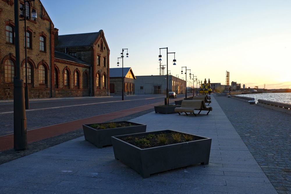 Renovated Ostas Street promenade
