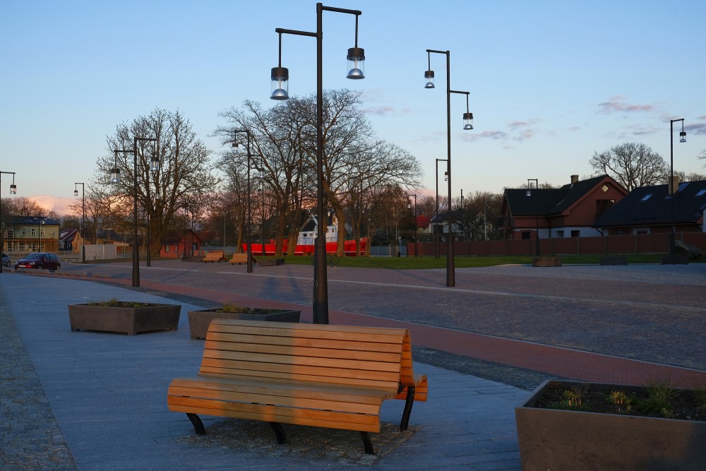 Renovated Ostas Street promenade
