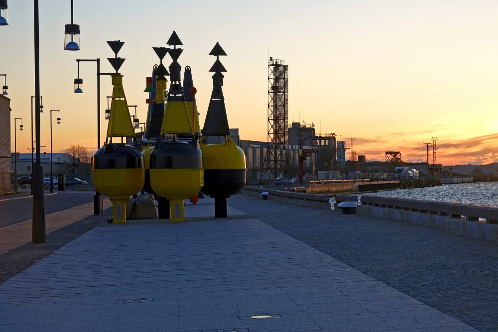 Renovated Ostas Street promenade