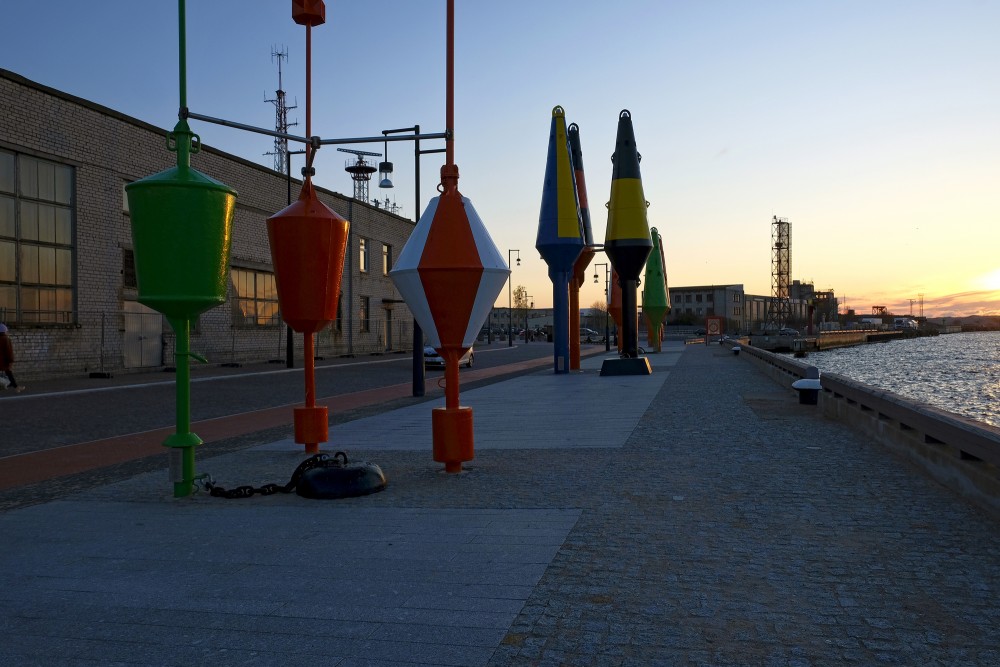 Renovated Ostas Street promenade