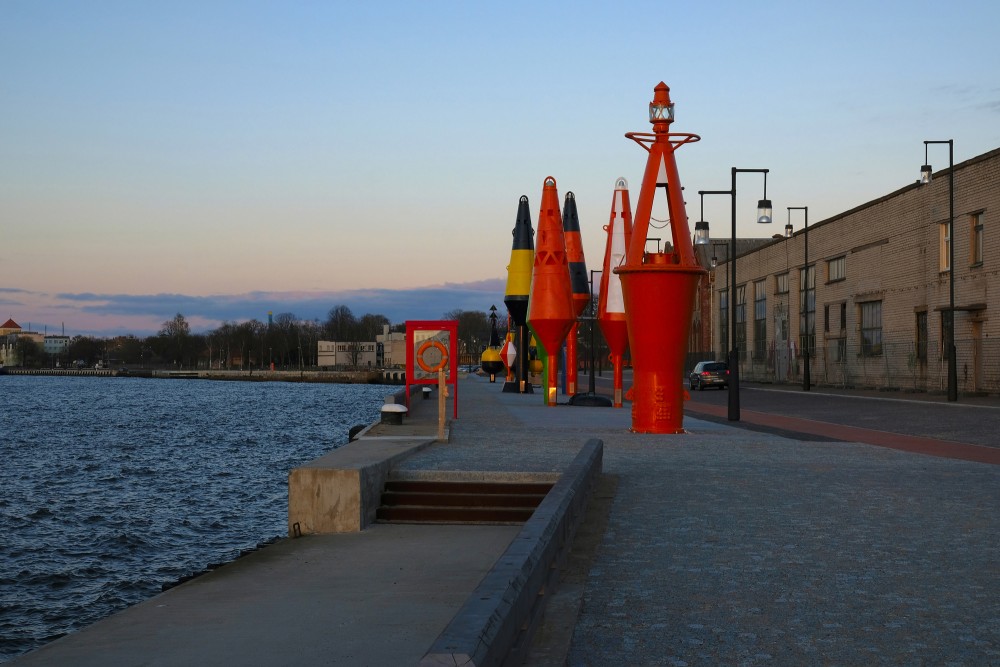 Renovated Ostas Street promenade