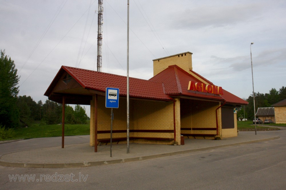 Aglonas autobusu pietura