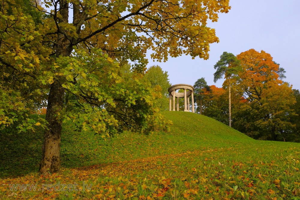 Rudens Alūksnes Tempļa kalnā