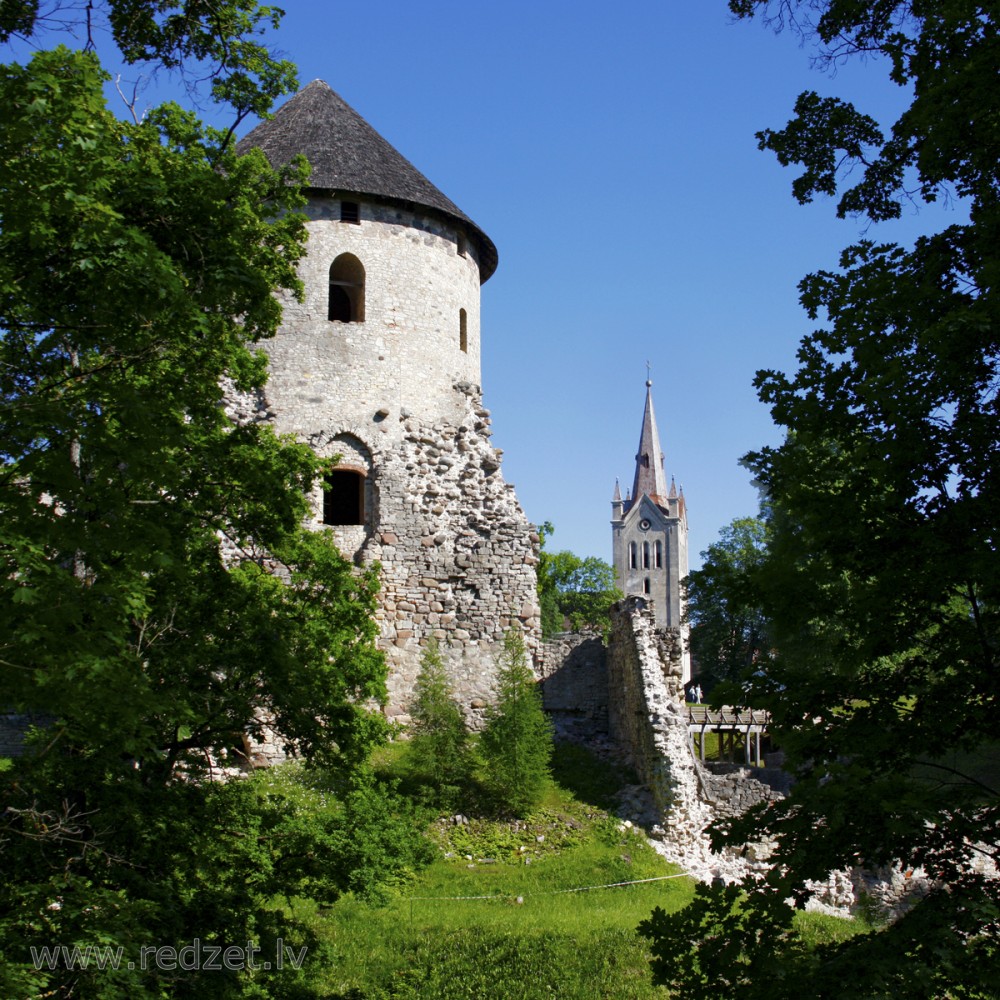 Cesis Castle and St. John’s Church