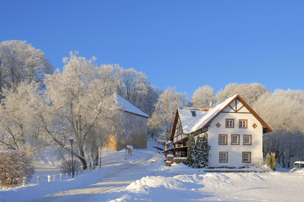 Kandavas ziemas ainava