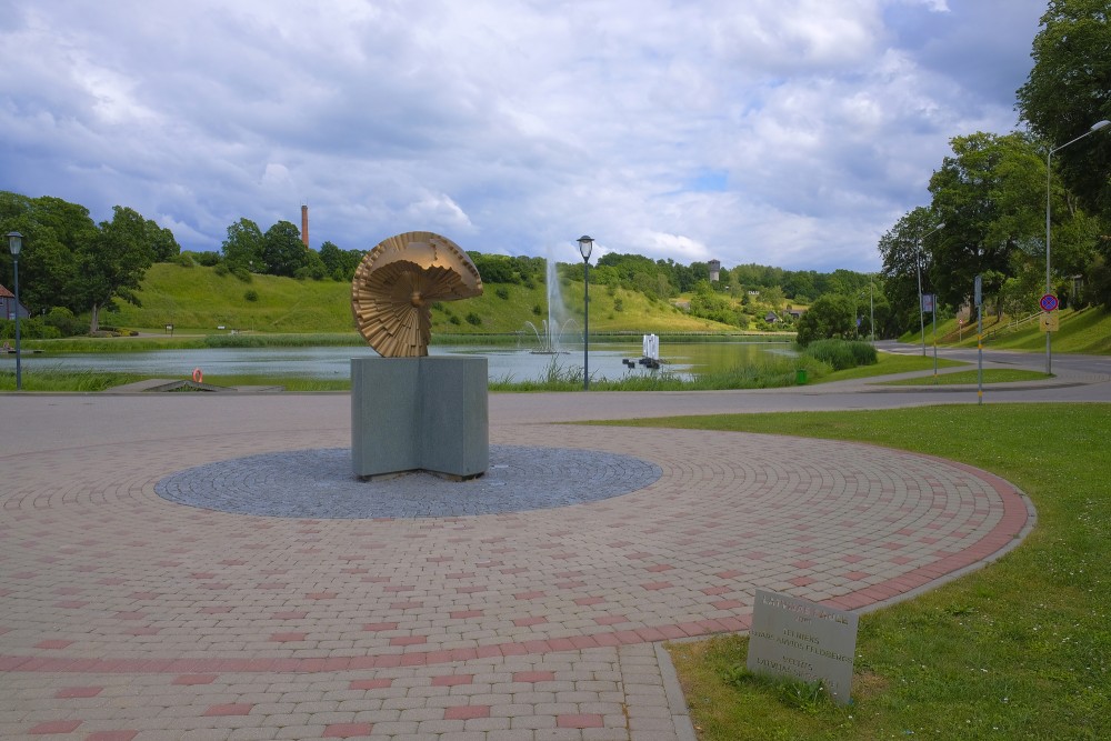 Environmental Art Object “Latvian Sun”, Talsi