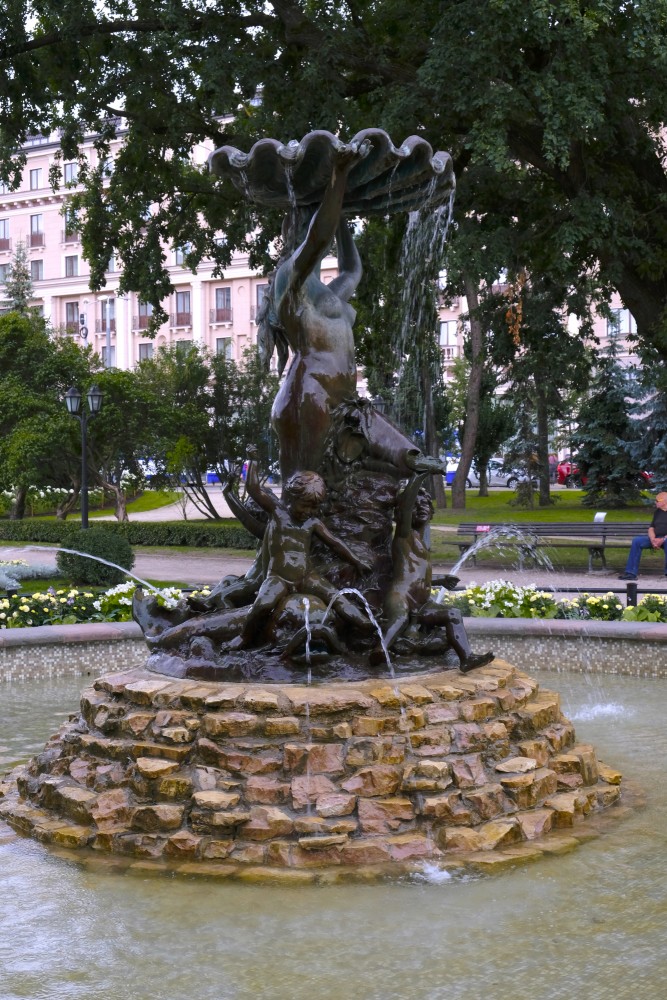 Fountain "Nymph" in Riga