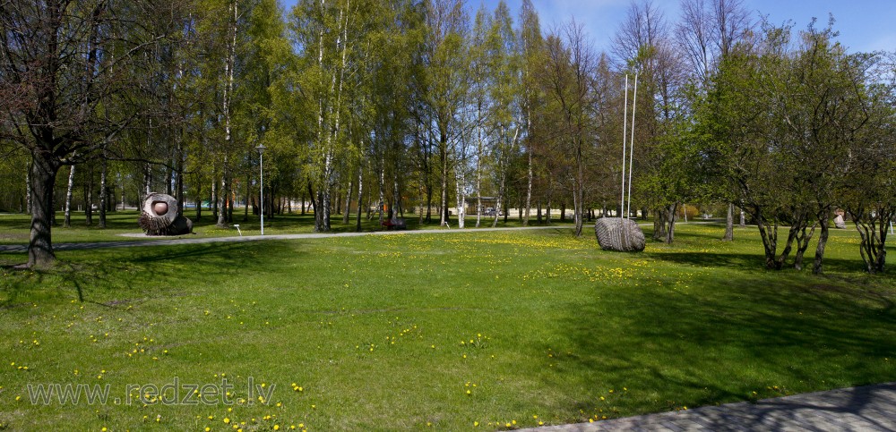 Parks pie Ventspils akvaparka