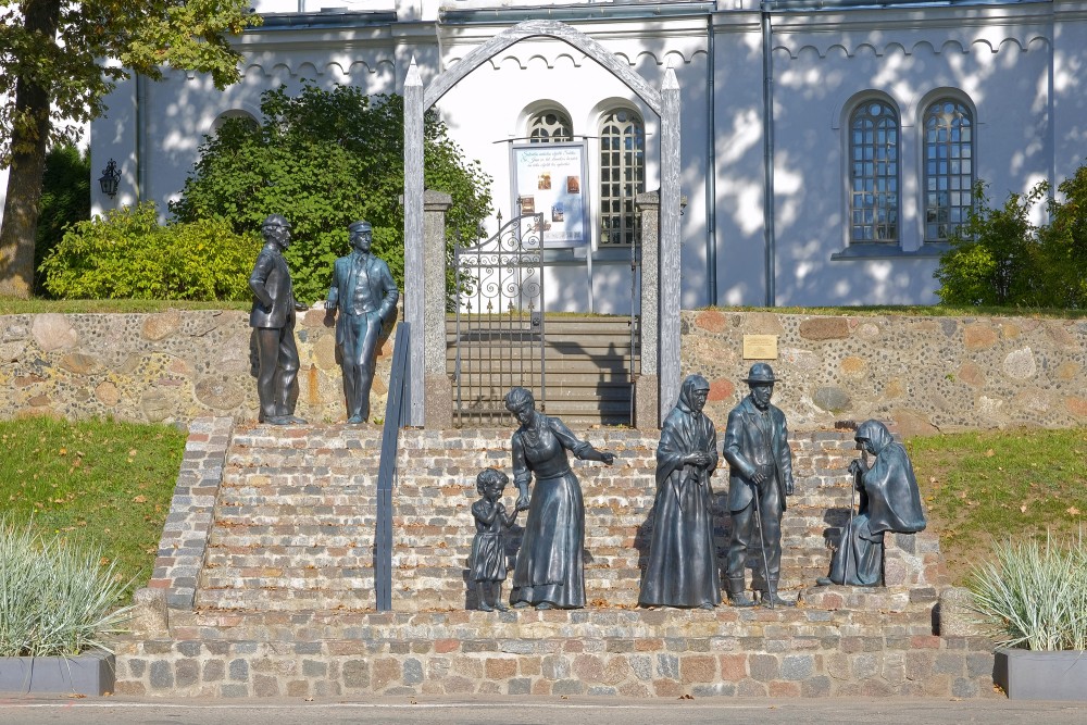Bronze Sculptures of Characters from J. Rozentāls’ Painting, Saldus