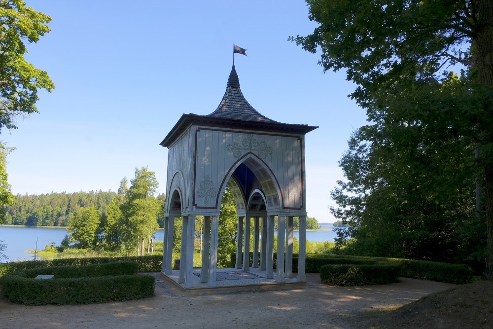 Alexandr's Pavilion in Alūksne Manor Park