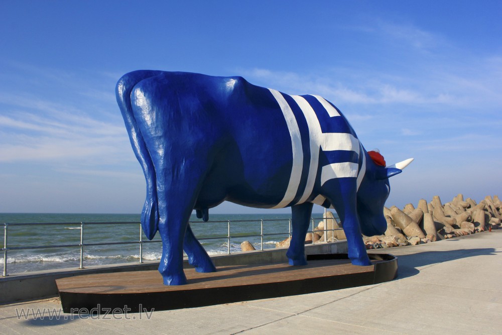 Sculpture - Cow Seaman, Sculptor Augusts Vilcāns)