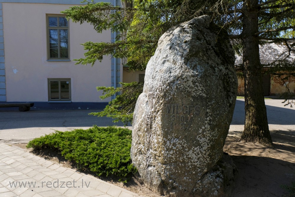 Stone at Vilce Primary School