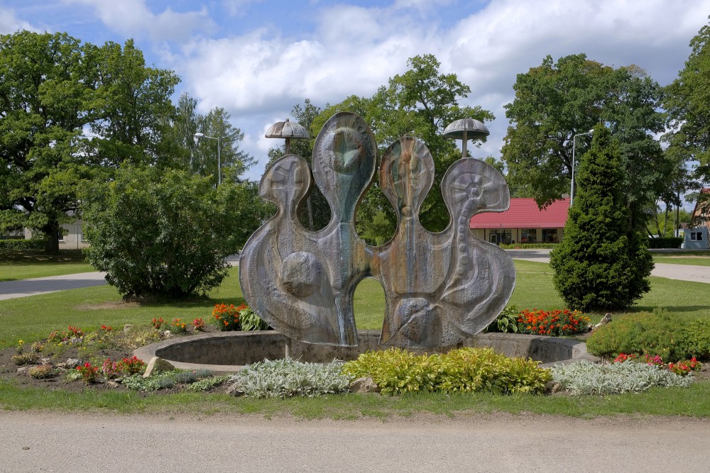 Fountain in Lizum Village