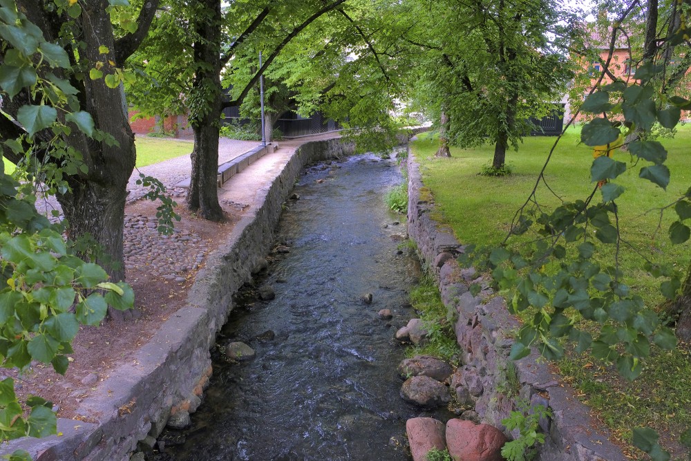 Alekšupīte River near Mucenieku Street