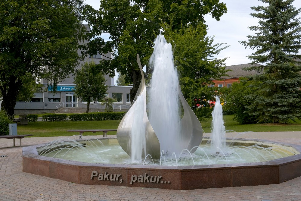 Strūklaka "Pakur, pakur..."