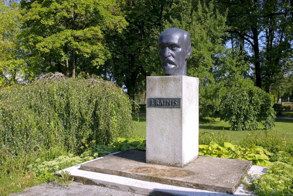 Jānis Rainis Monument in Rēzekne