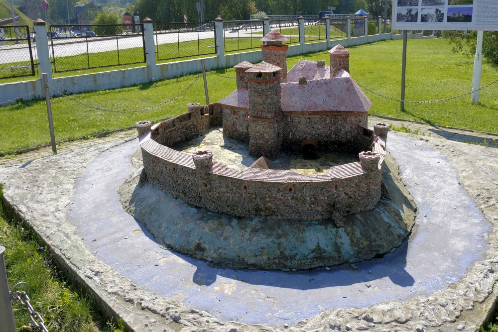 Rezekne Castle model