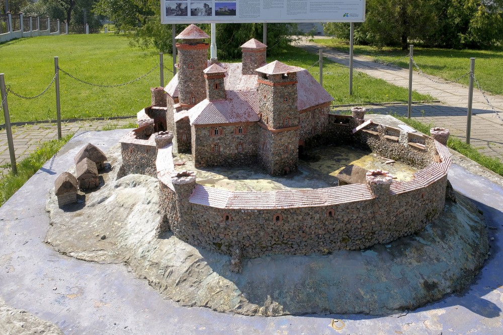 Rezekne Castle model
